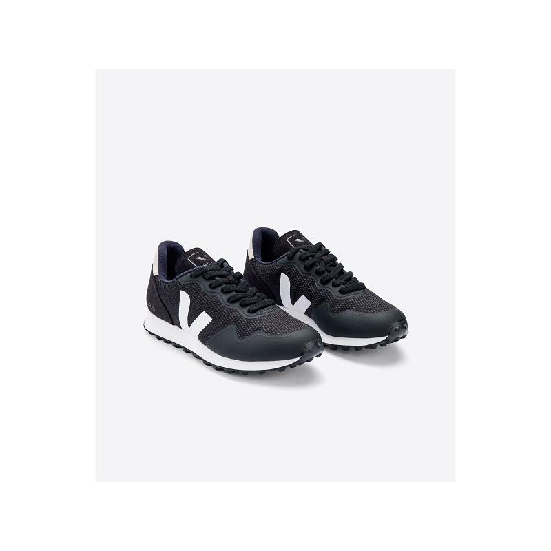 Tenis Veja Mujer Outlet - SDU Zapatillas Negras ES3122265